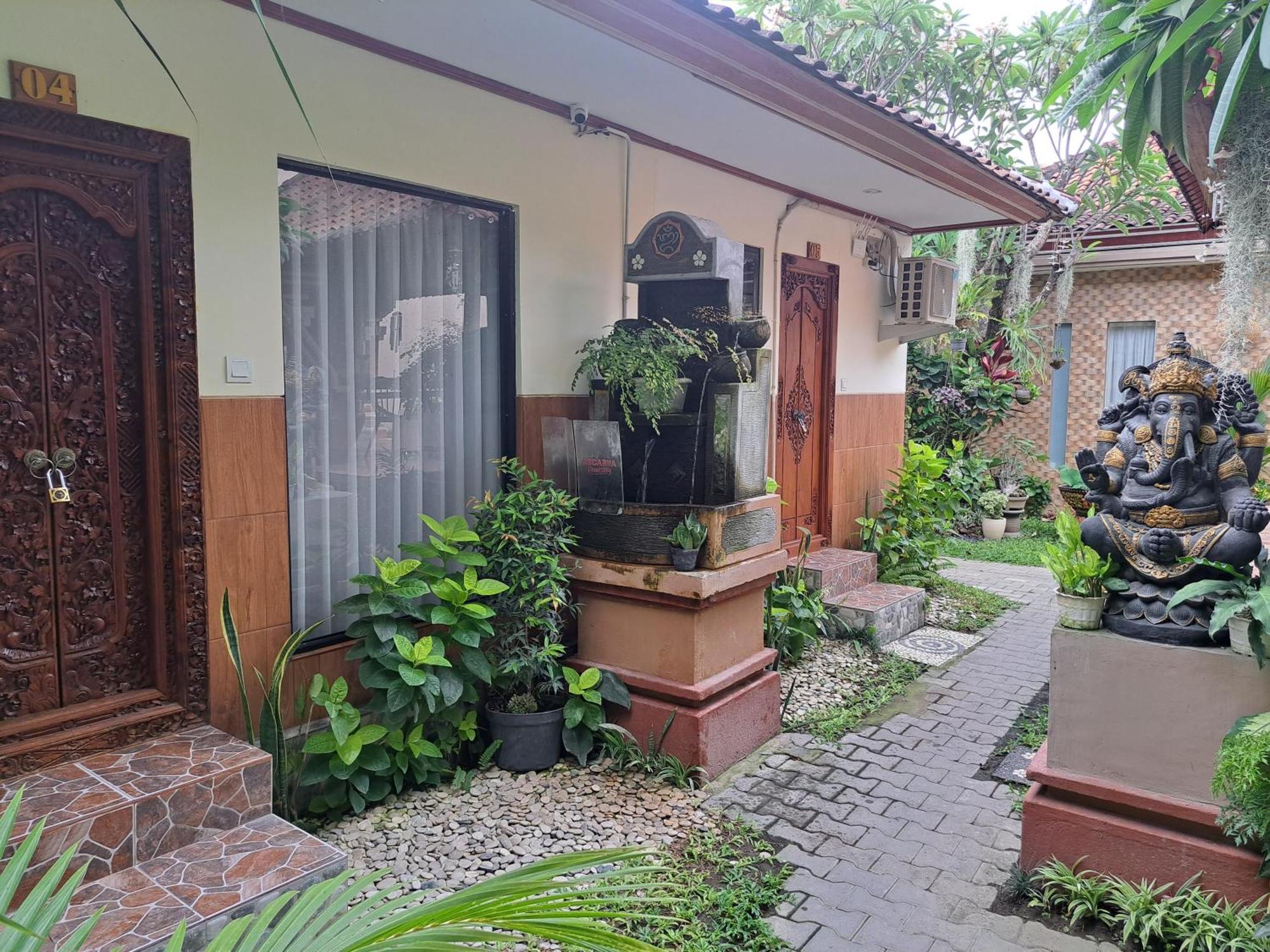 Ascarya Guest House サヌール エクステリア 写真