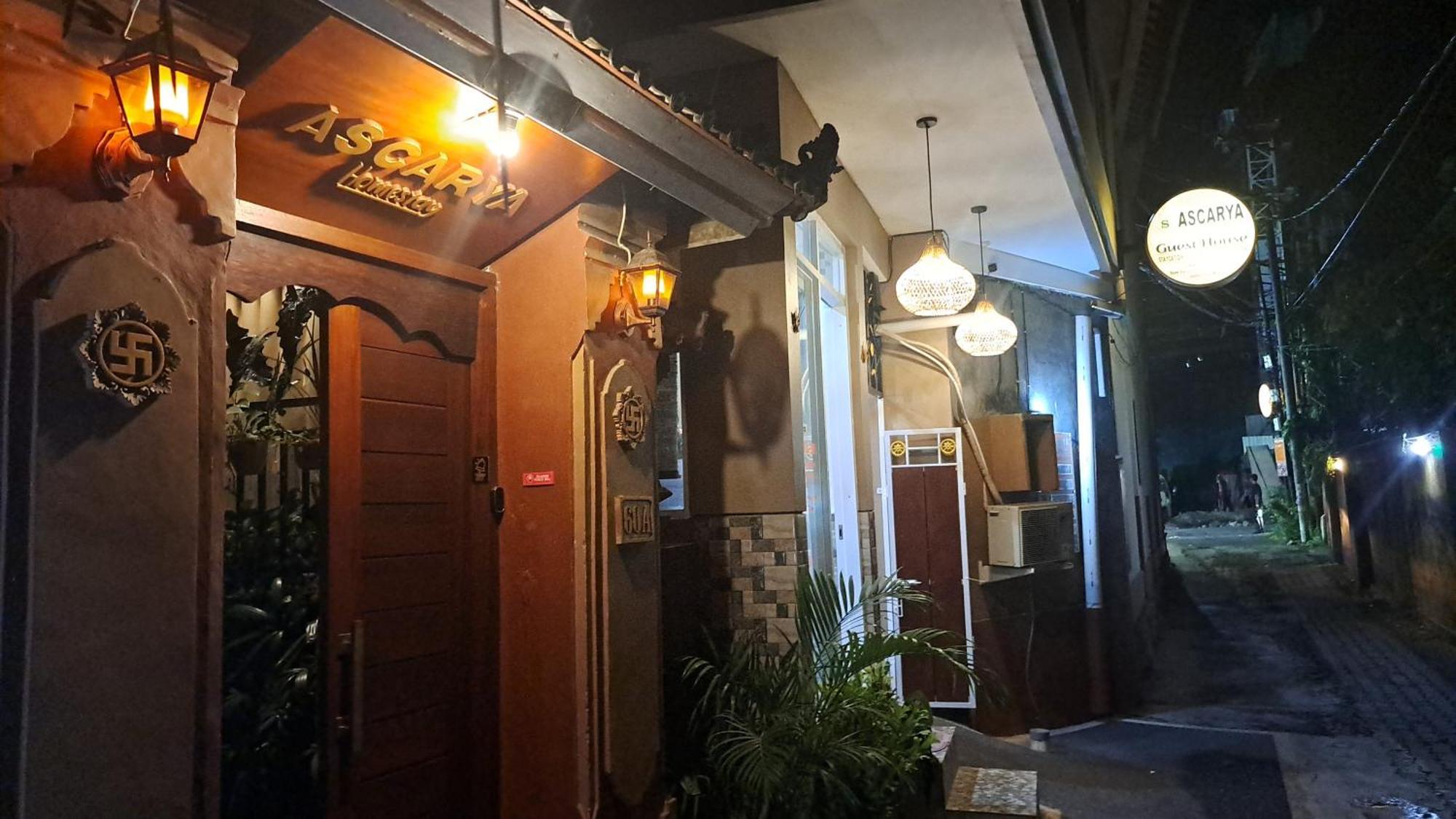 Ascarya Guest House サヌール エクステリア 写真